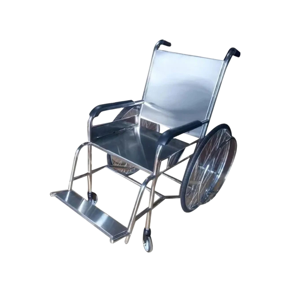 Fixed Wheel Chair SS Deluxe